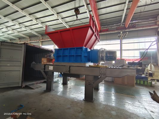 8000KG 폐기물 카드보드 스크레더 산업용 종이 스크레더 기계