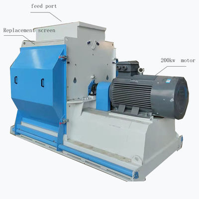 식품 폐기물 및 뼈 분해를 위한 고생산성 두꺼운 망치 분쇄기