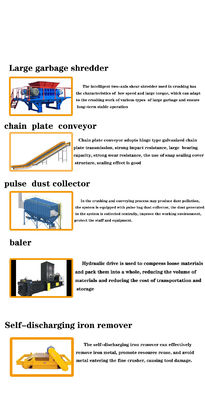 건축물 상점 종이 펄프 분쇄기 종이 공장 폐기물 SRF 대체 연료 라인