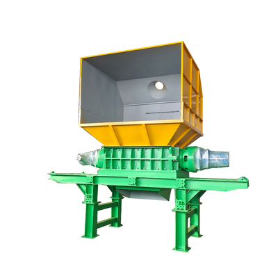 산업용 특수한 두 배 롤러 쉐레더 쓰레기 카펫 및 옷 쇄기 90KW*2