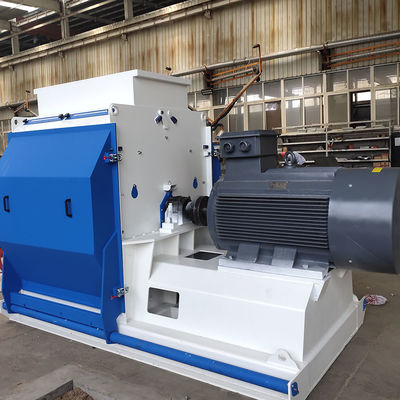 산업용 목재 톱니쓰레기 제조 칩머신 355kW 전력 6000kg 용량