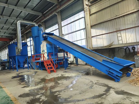 식품 음료 두 배 250kW 물 방울 망치 밀 10 톤 코코넛 껍질을 생산