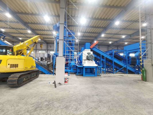 90KW 목재/금속/고무/플라스틱/카드보드 셰리더 기계