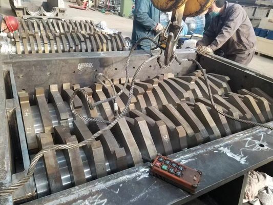 90KW 목재/금속/고무/플라스틱/카드보드 셰리더 기계