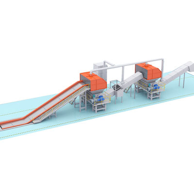 에너지 광산에서 금속 와이어 케이블을 위한 8000KG 내구성 철강 건설 폐기물 쉐레더