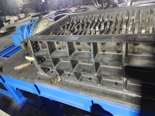 RDF 연료 막대기 준비에 대한 가죽 연료 분쇄기