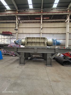 8000KG 무게 건설 재료 상점용 산업 폐기물 종이 분쇄기 4 축