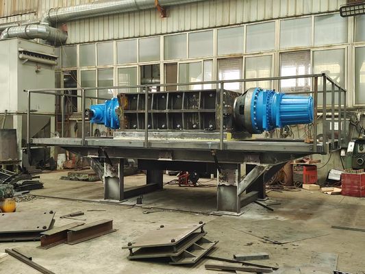 탄소 스틸 두 축 플라스틱 직물 봉지 쉐리더