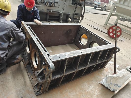 탄소 스틸 두 축 플라스틱 직물 봉지 쉐리더