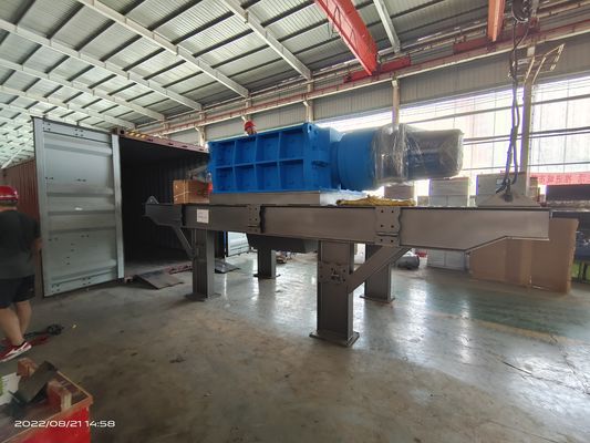 다기능 가전용 폐기물 용 110kW의 강력한 이중 축 쉐리더