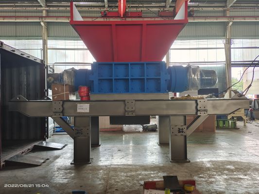 다기능 가전용 폐기물 용 110kW의 강력한 이중 축 쉐리더