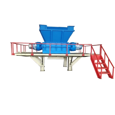 다기능 110kW 자전거 자동차 껍질 분쇄기 도시 고체 폐기물 분쇄기 분쇄기