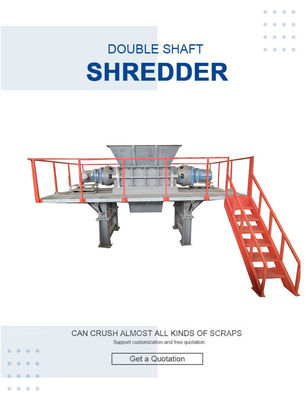 유리 쓰레기를 쪼개기 위한 탄소 강철 재료 다기능 산업 쉐리더